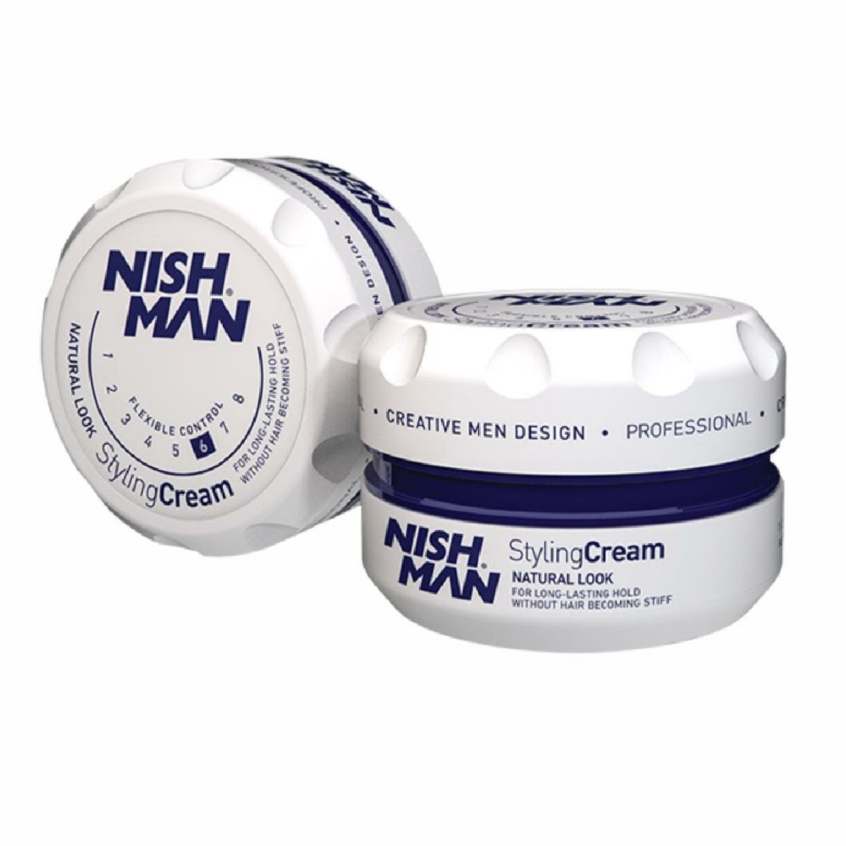 NISHMAN 06 Styling Cream Natural Look weiß 150 ml XL NISHMAN Germ